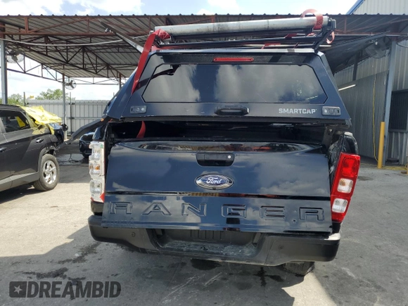 2022 Ford Ranger XL with VIN 1FTER1EH2NLD09992, listed as a Copart auction lot 51251825 with 51,515 mi miles and Non repairable. Bid and sale history available at DreamBid. Image 6.