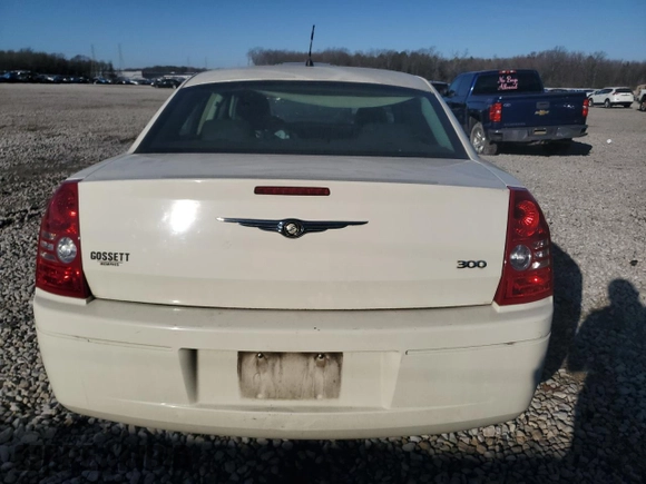 2008 Chrysler 300 LX with VIN 2C3KA43R38H105313, listed as a Copart auction lot 45889195 with 120,151 mi miles and Salvage Title. Bid and sale history available at carsss.com. Image 6.