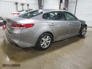 2016 Kia Optima LX with VIN 5XXGT4L37GG076083, listed as a Copart auction lot 52959675 with 81,209 mi miles and Salvage Title. Bid and sale history available at carsss.com. Image 3.