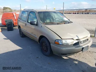 1999 Nissan Quest GXE with VIN 4N2XN11T6XD830660, listed as a IAAI auction lot 41508574 with 146,803 mi miles. Bid and sale history available at carsss.com. Image 1.