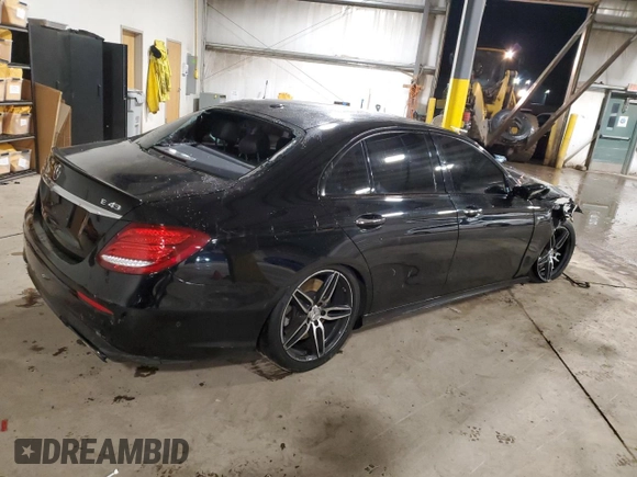 2017 Mercedes-Benz E-Class AMG E 43 with VIN WDDZF6EB1HA173024, listed as a Copart auction lot 86047244 with 78,553 mi miles and Salvage Title. Bid and sale history available at carsss.com. Image 3.