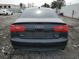 2015 Audi A6 3.0T Prestige with VIN WAUHGAFC9FN012002, listed as a Copart auction lot 51473995 with 140,266 mi miles and Clean Title. Bid and sale history available at carsss.com. Image 6.