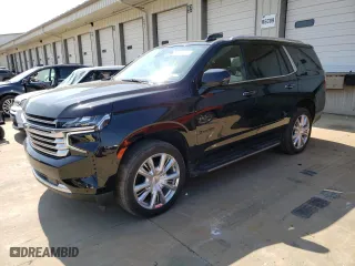 2021 Chevrolet Tahoe High Country with VIN 1GNSKTKL2MR383475, listed as a Copart auction lot 68377434 with 50,373 mi miles and Salvage Title. Bid and sale history available at carsss.com. Image 1.