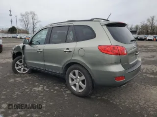 2009 Hyundai Santa Fe SE with VIN 5NMSH73E19H307952, listed as a Copart auction lot 49576545 with 150,664 mi miles and Salvage title. Bid and sale history available at DreamBid. Image 2.
