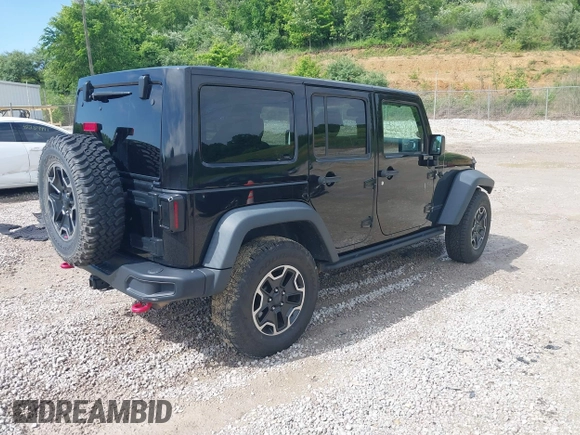 2017 Jeep Wrangler Unlimited Rubicon Recon z VIN 1C4HJWFG4HL507601, wystawiony jako IAAI lot #42258921 z przebiegiem 106 122 mil mil oraz . Historia ofert i sprzedaży dostępna na DreamBid. Obrazek 4.