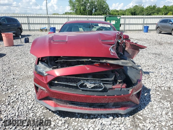 2019 Ford Mustang EcoBoost z VIN 1FA6P8TH9K5166356, wystawiony jako Copart lot #61498185 z przebiegiem 112 999 mil mil oraz Szkoda całkowita • Salvage title. Historia ofert i sprzedaży dostępna na DreamBid. Obrazek 5.