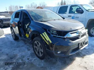 2019 Honda CR-V EX-L with VIN 7FARW2H83KE062075, listed as a IAAI auction lot 41868640 with 41,159 mi miles. Bid and sale history available at carsss.com. Image 1.