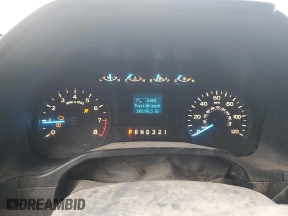 2016 Ford F-150 XL z VIN 1FTMF1C8XGKD85217, wystawiony jako Copart lot #62730605 z przebiegiem 282 246 mil mil oraz Szkoda całkowita • Salvage title. Historia ofert i sprzedaży dostępna na DreamBid. Obrazek 9.