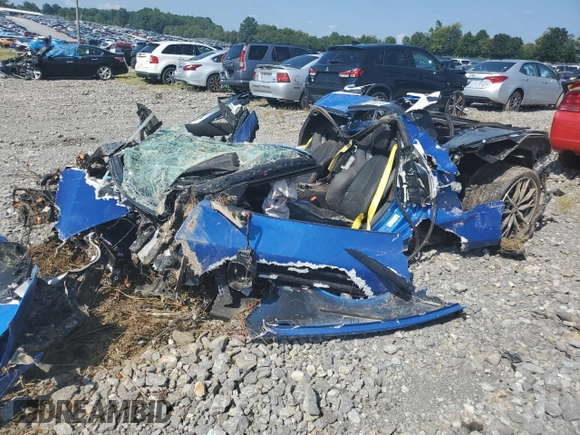 2024 Chevrolet Corvette 2LT with VIN 1G1YB2D43R5117103, listed as a Copart auction lot 66786274 with Not provided miles and Non repairable. Bid and sale history available at DreamBid. Image 1.