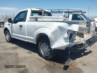 2018 Ford F-150 XL with VIN 1FTMF1CB1JKC58164, listed as a IAAI auction lot 42289514 with 57,075 mi miles and . Bid and sale history available at DreamBid. Image 3.