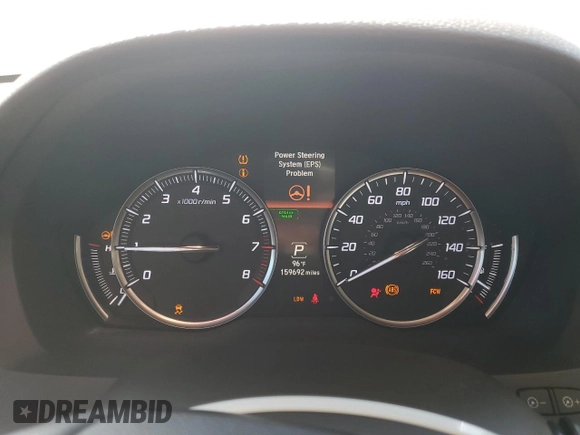 2014 Acura MDX Technology with VIN 5FRYD4H42EB039282, listed as a Copart auction lot 61421335 with 159,692 mi miles and Clean title. Bid and sale history available at DreamBid. Image 9.
