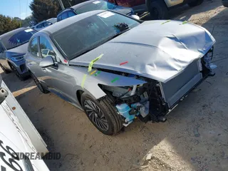 2023 Hyundai Sonata SEL with VIN KMHL34JJ7PA081257, listed as a IAAI auction lot 41160978 with 12,057 mi miles and . Bid and sale history available at DreamBid. Image 1.