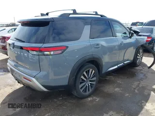 2022 Nissan Pathfinder Platinum with VIN 5N1DR3DH7NC216826, listed as a IAAI auction lot 41888575 with 71,663 mi miles and . Bid and sale history available at DreamBid. Image 4.