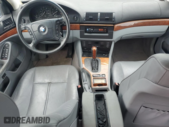 1999 BMW 5 Series 528iAt with VIN WBADP6346XBV62124, listed as a Copart auction lot 66775254 with 93,896 mi miles and Salvage Title. Bid and sale history available at carsss.com. Image 8.