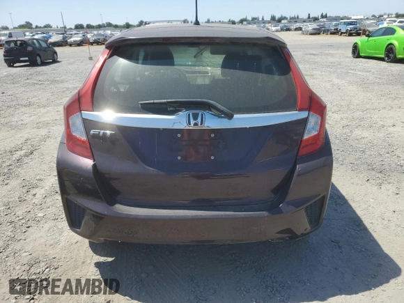 2016 Honda Fit EX with VIN JHMGK5H71GX034634, listed as a Copart auction lot 60495315 with Not provided miles and Salvage title. Bid and sale history available at DreamBid. Image 6.