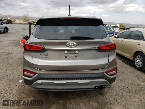 2019 Hyundai Santa Fe SE with VIN 5NMS23AD8KH010316, listed as a Copart auction lot 51163115 with 73,302 mi miles and Salvage Title. Bid and sale history available at carsss.com. Image 6.