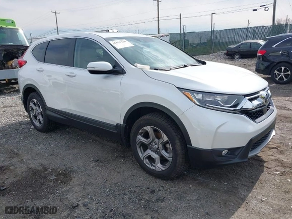 2019 Honda CR-V EX-L with VIN 2HKRW2H80KH612359, listed as a IAAI auction lot 41839120 with 36,188 mi miles. Bid and sale history available at carsss.com. Image 1.