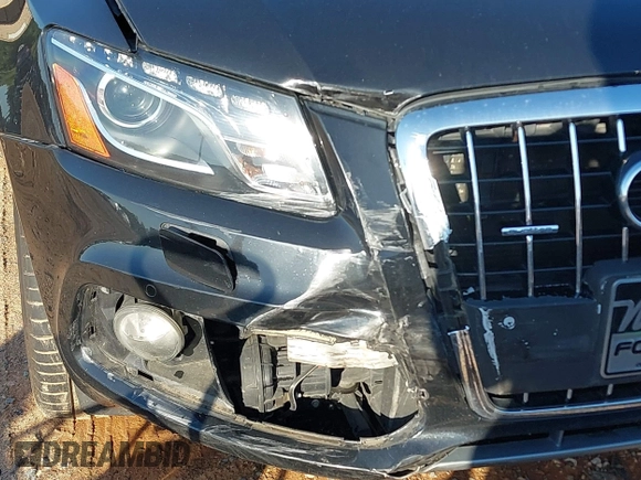 2012 Audi Q5 Premium Plus with VIN WA1DKAFP2CA009491, listed as a IAAI auction lot 41976724 with 109,106 mi miles and . Bid and sale history available at DreamBid. Image 6.