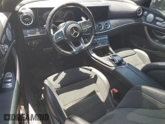 2019 Mercedes-Benz E-Class AMG E 53 with VIN WDD1J6BBXKF091495, listed as a Copart auction lot 60323434 with 38,442 mi miles and Salvage Title. Bid and sale history available at carsss.com. Image 8.