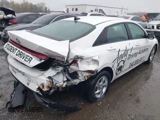 2023 Hyundai Elantra SE with VIN 5NPLL4AG4PH112028, listed as a IAAI auction lot 42010402 with 45,476 mi miles and . Bid and sale history available at DreamBid. Image 4.
