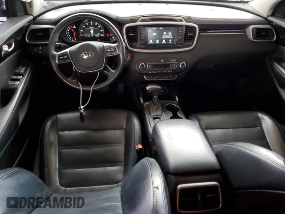 2019 Kia Sorento EX Sport V6 with VIN 5XYPH4A59KG462398, listed as a Copart auction lot 82901194 with 63,812 mi miles and Salvage Title. Bid and sale history available at carsss.com. Image 8.