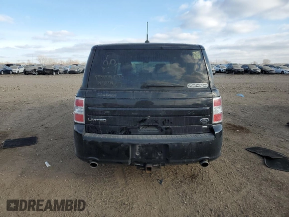 2017 Ford Flex Limited with VIN 2FMHK6D8XHBA08516, listed as a Copart auction lot 82965984 with 312,783 mi miles and Salvage Title. Bid and sale history available at carsss.com. Image 6.