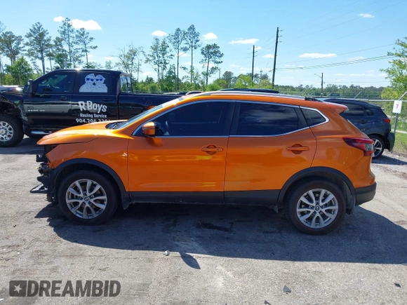 2020 Nissan Rogue Sport SV with VIN JN1BJ1CV2LW277014, listed as a IAAI auction lot 41974067 with 122,942 mi miles. Bid and sale history available at carsss.com. Image 14.