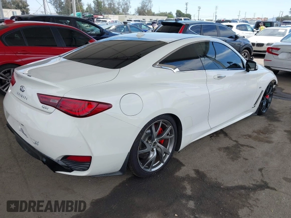 2017 Infiniti Q60 Premium with VIN JN1EV7EK8HM360988, listed as a IAAI auction lot 42009120 with 112,384 mi miles and . Bid and sale history available at DreamBid. Image 4.