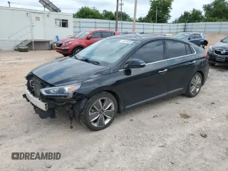 2017 Hyundai Ioniq Limited z VIN KMHC85LC1HU026020, wystawiony jako Copart lot #56939085 z przebiegiem 280 927 mil mil oraz Czysty tytuł • Clean title. Historia ofert i sprzedaży dostępna na DreamBid. Obrazek 1.