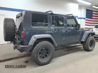 2008 Jeep Wrangler Unlimited Rubicon with VIN 1J4GA69198L591203, listed as a Copart auction lot 45772815 with 109,708 mi miles and Salvage Title. Bid and sale history available at carsss.com. Image 3.