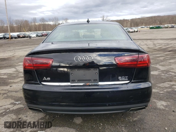 2016 Audi A6 2.0T Premium Plus with VIN WAUGFAFC4GN143743, listed as a Copart auction lot 41438763 with 78,207 mi miles. Bid and sale history available at carsss.com. Image 6.