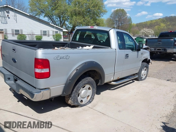2004 Ford F-150 XL with VIN 1FTRF14W84NA38207, listed as a IAAI auction lot 42070503 with 163,148 mi miles and . Bid and sale history available at DreamBid. Image 4.