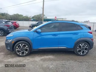 2022 Hyundai Kona Limited with VIN KM8K53A30NU883808, listed as a IAAI auction lot 41763757 with 49,811 mi miles. Bid and sale history available at carsss.com. Image 15.