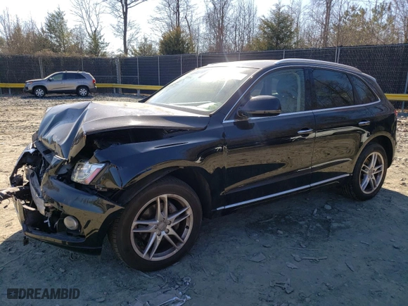 2017 Audi Q5 Premium Plus with VIN WA1L2AFP4HA043354, listed as a Copart auction lot 49401175 with 65,741 mi miles and Salvage Title. Bid and sale history available at carsss.com. Image 1.
