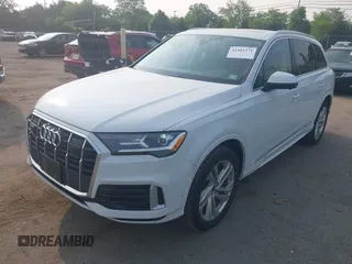 2022 Audi Q7 Premium Plus with VIN WA1LJBF70ND014081, listed as a IAAI auction lot 42403771 with 20,073 mi miles and . Bid and sale history available at DreamBid. Image 2.