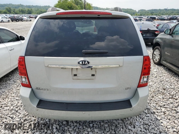 2012 Kia Sedona EX with VIN KNDMH4C7XC6492662, listed as a Copart auction lot 83660694 with 189,472 mi miles and Non Repairable. Bid and sale history available at carsss.com. Image 6.