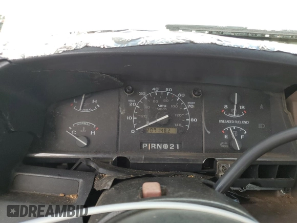 1992 Ford F-150 with VIN 1FTEX14H4NKB65424, listed as a Copart auction lot 73975604 with 207,148 mi miles and Clean Title. Bid and sale history available at DreamBid. Image 9.