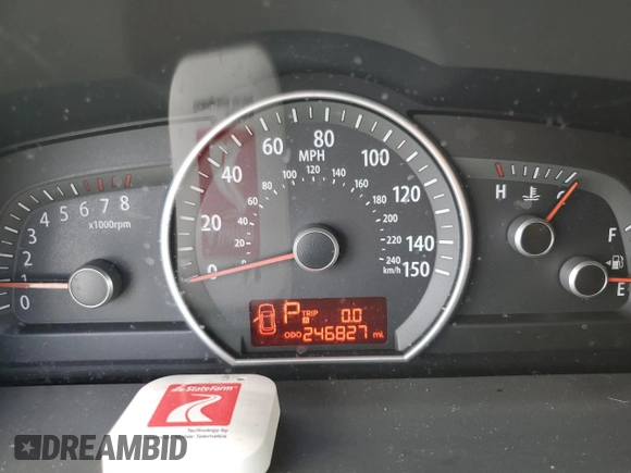2009 Kia Borrego EX with VIN KNDJJ741495018403, listed as a Copart auction lot 73679084 with 246,827 mi miles and Non Repairable. Bid and sale history available at DreamBid. Image 9.