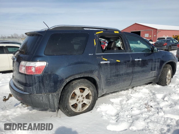 2008 GMC Acadia SLT1 with VIN 1GKEV23708J167271, listed as a Copart auction lot 45317055 with Not Provided miles and Non Repairable. Bid and sale history available at DreamBid. Image 3.