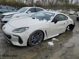 2023 Subaru BRZ Limited with VIN JF1ZDBE14P9704819, listed as a Copart auction lot 38788424 with 7,853 mi miles. Bid and sale history available at carsss.com. Image 1.