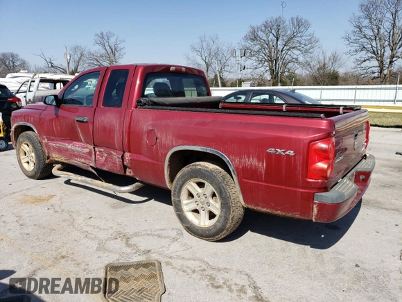 2011 Ram Dakota Bighorn/Lonestar with VIN 1D7RW3BK6BS649854, listed as a Copart auction lot 48954965 with 176,618 mi miles and Salvage Title. Bid and sale history available at carsss.com. Image 2.