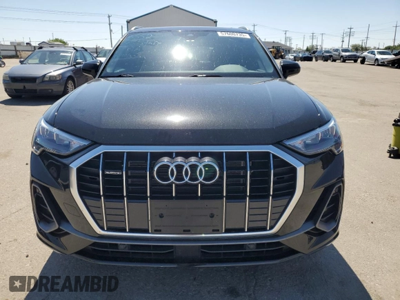 2022 Audi Q3 S line Premium z VIN WA1DECF38N1148303, wystawiony jako Copart lot #57600735 z przebiegiem 25 157 mil mil oraz Szkoda całkowita • Salvage title. Historia ofert i sprzedaży dostępna na DreamBid. Obrazek 5.