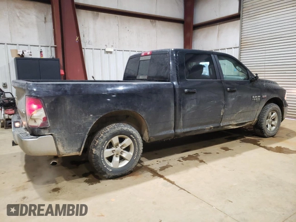 2019 Ram 1500 Big Horn z VIN 1C6RR7TT1KS614291, wystawiony jako Copart lot #43348675 z przebiegiem 74 566 mil mil oraz Szkoda całkowita • Salvage title. Historia ofert i sprzedaży dostępna na DreamBid. Obrazek 3.