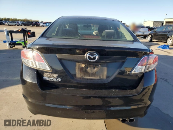2009 Mazda 6 i Sport with VIN 1YVHP81A595M17306, listed as a Copart auction lot 80962544 with 169,387 mi miles and Salvage Title. Bid and sale history available at carsss.com. Image 6.