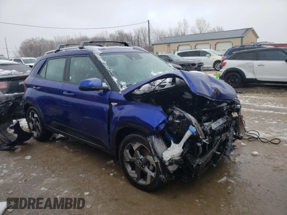 2021 Hyundai Venue SEL with VIN KMHRC8A3XMU073196, listed as a Copart auction lot 48167204 with Not Provided miles and Salvage Title. Bid and sale history available at carsss.com. Image 7.
