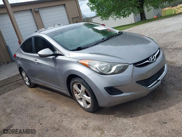 2011 Hyundai Elantra Ltd with VIN KMHDH4AE5BU159311, listed as a IAAI auction lot 41950609 with 170,909 mi miles. Bid and sale history available at carsss.com. Image 1.