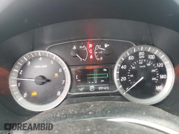 2015 Nissan Sentra SL with VIN 3N1AB7AP0FY344836, listed as a Copart auction lot 43078125 with 89,423 mi miles and Salvage Title. Bid and sale history available at DreamBid. Image 9.