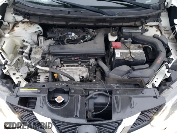 2015 Nissan Rogue SV with VIN 5N1AT2MVXFC805004, listed as a Copart auction lot 51209135 with 125,639 mi miles and Salvage Title. Bid and sale history available at DreamBid. Image 13.