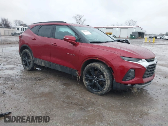 2020 Chevrolet Blazer LT with VIN 3GNKBJRS5LS552756, listed as a IAAI auction lot 40839933 with 40,928 mi miles and . Bid and sale history available at DreamBid. Image 1.