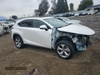 2017 Lexus NX with VIN JTJYARBZ4H2052244, listed as a Copart auction lot 47969575 with 58,228 mi miles and Salvage Title. Bid and sale history available at carsss.com. Image 4.